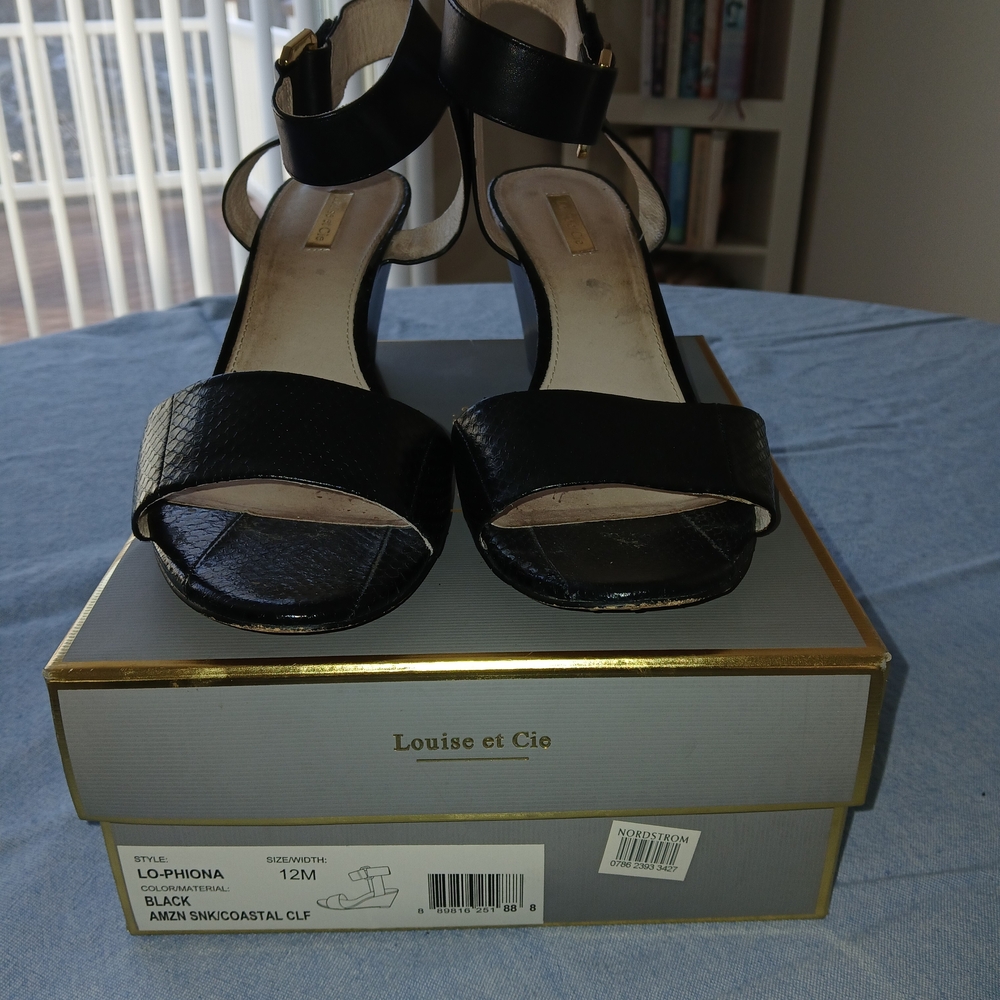 Louise et Cie Black Women's Sandals